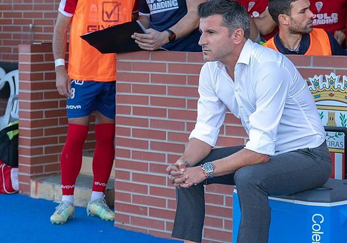 Iván Ania, en su reciente etapa en el Algeciras