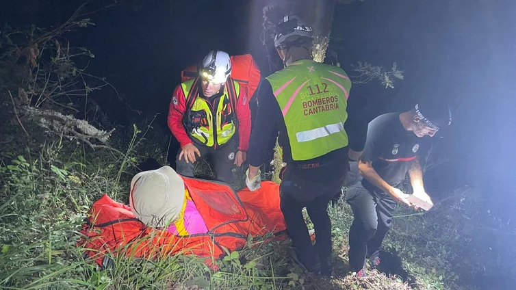 Una senderista británica es rescatada por segunda vez en menos de 24 horas en Cantabria