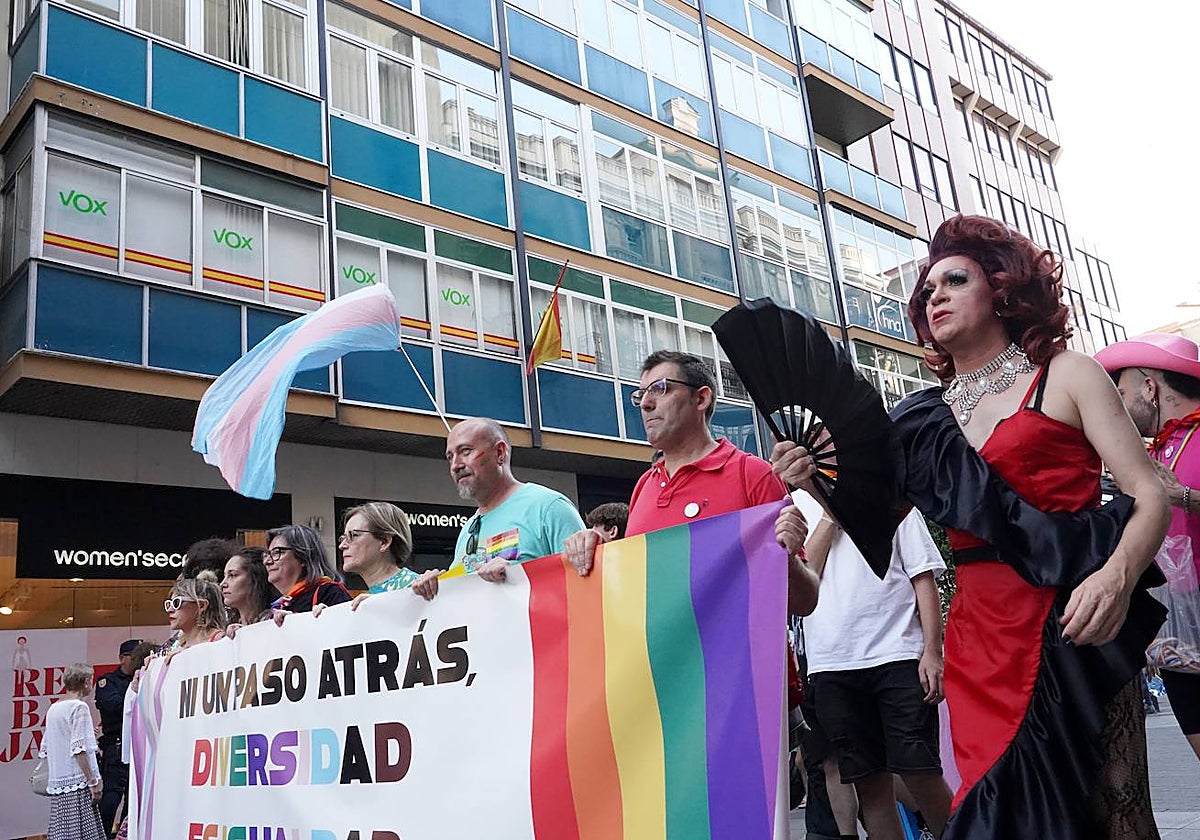 Manifestación del Día del Orgullo LGTBI en Valladolid