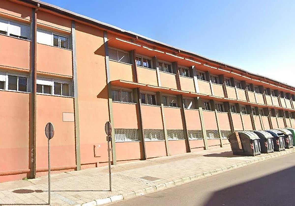 Vista exterior de la Escuela Virgen de Guadalupe