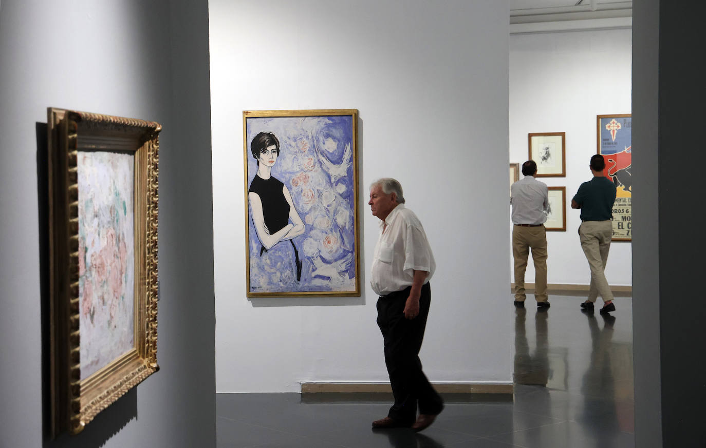 La exposición de pintura de Mariano Aguayo en Córdoba, en imágenes