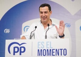 Juanma Moreno avisa sobre el 23J: «La manera más rápida de perder unas elecciones es decir 'esto está ganado'»