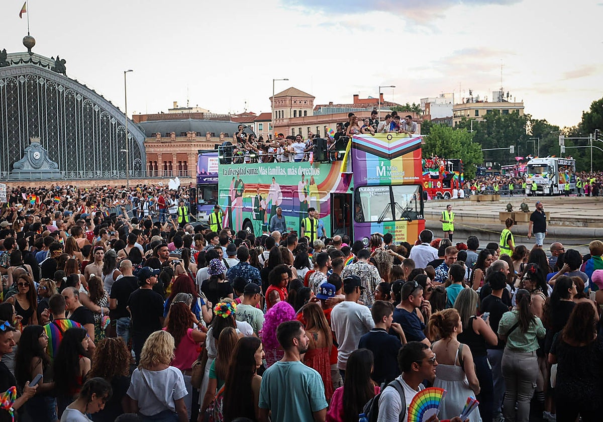 Fotogalería: la marcha del Orgullo 2023 en Madrid, en imágenes