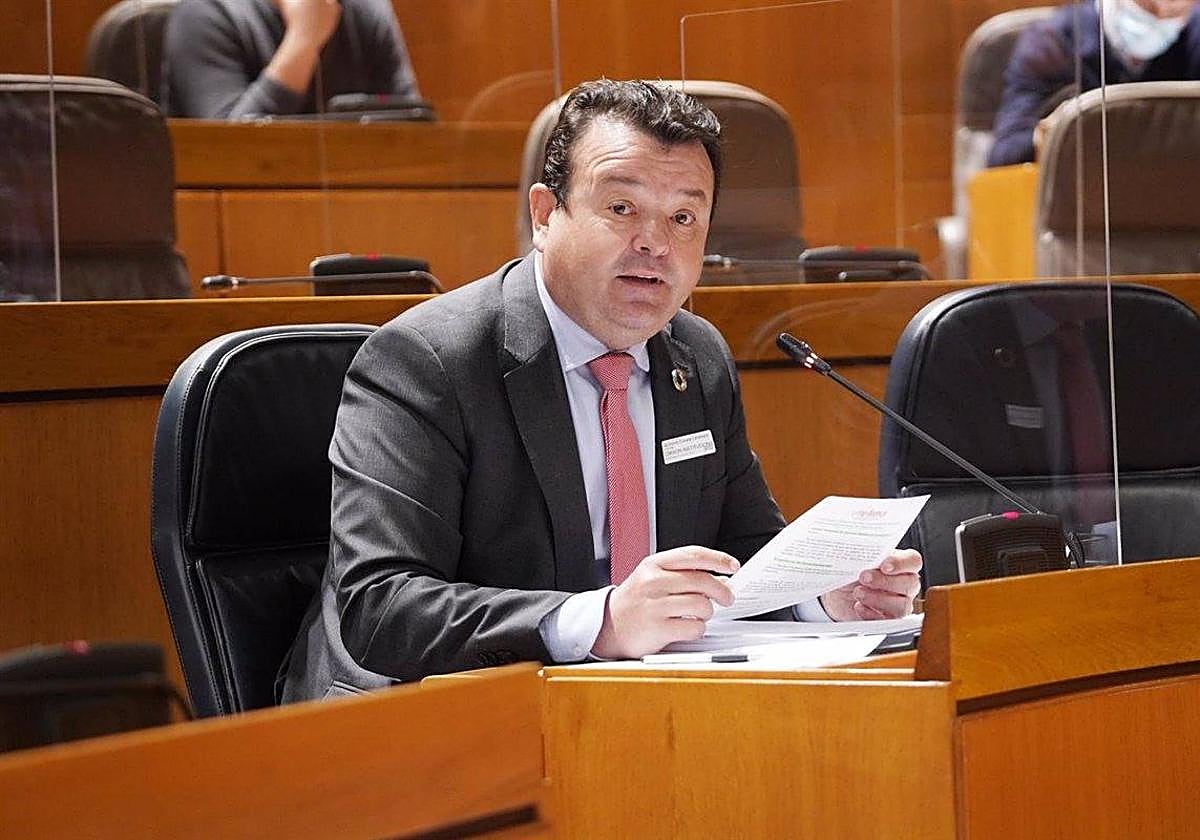 El alcalde de Zuera, Luis Zubieta