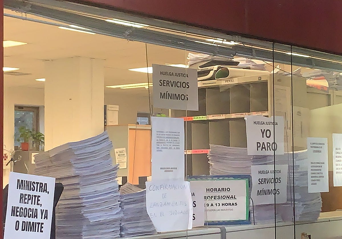 Demandas amontonadas en la Oficina de Reparto Civil de Madrid
