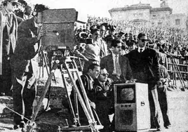 El primer partido de fútbol televisado, un derbi madrileño en el Stadium Metropolitano en 1958