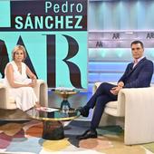 Sánchez repite las mentiras sobre los sondeos que desmontó la Junta Electoral Central