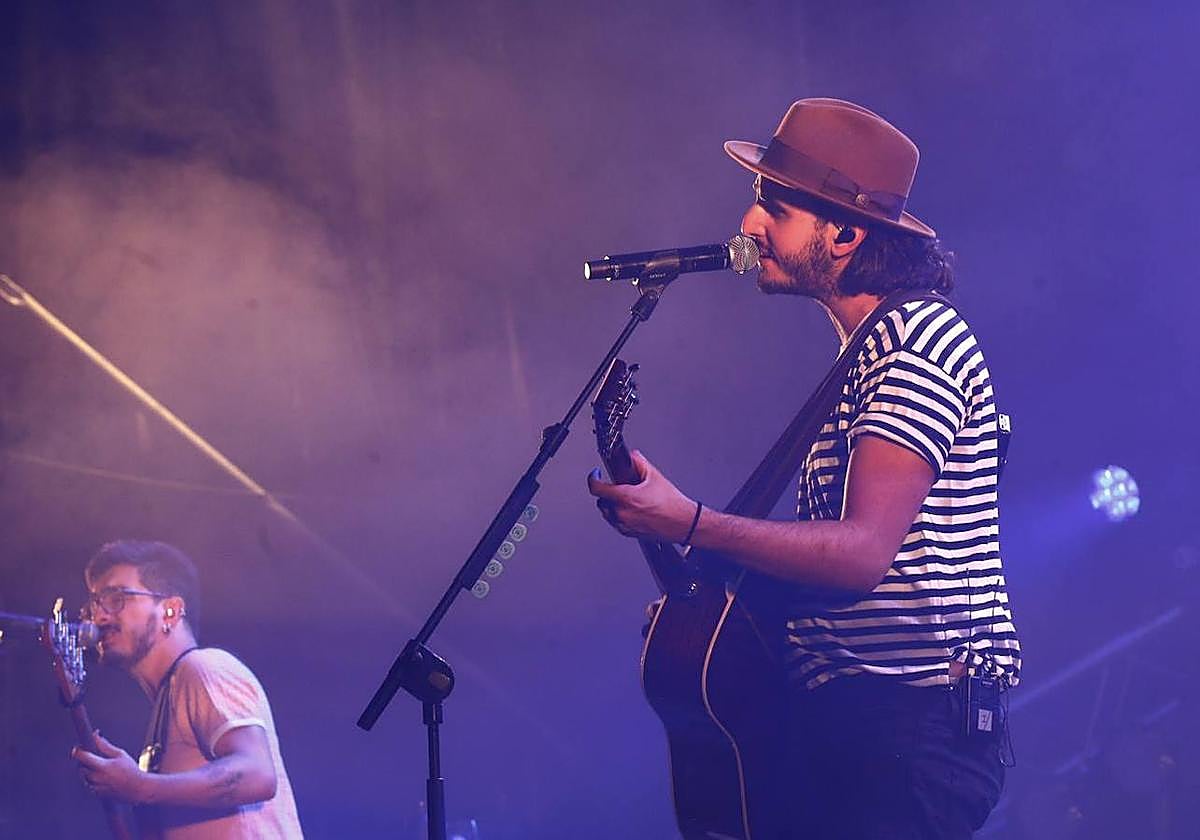 La banda colombiana en un momento de su última cita en Córdoba en 2021