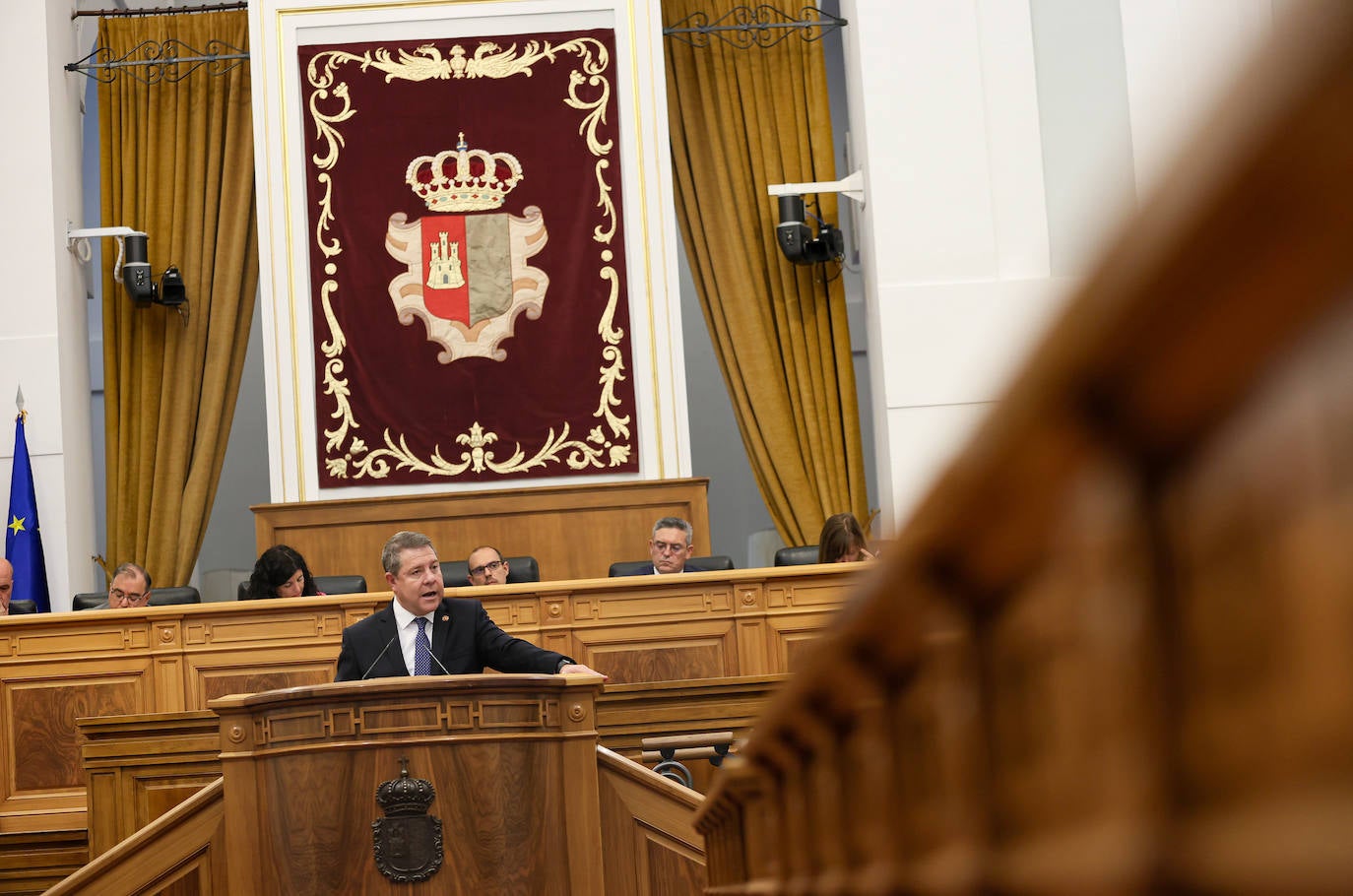 Las imágenes de la primera sesión del Debate de Investidura de García-Page