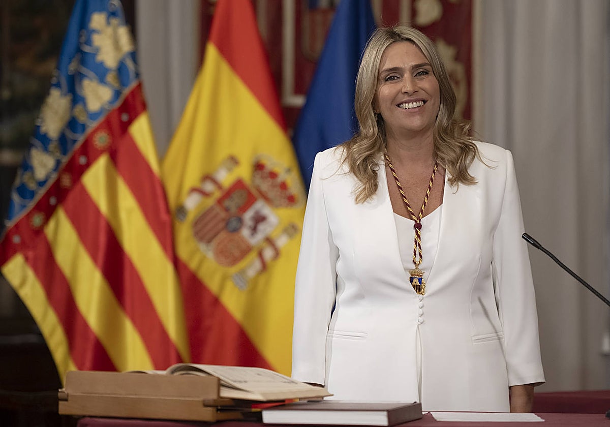 Imagen de la nueva presidenta de la Diputación de Castellón, Marta Barrachina