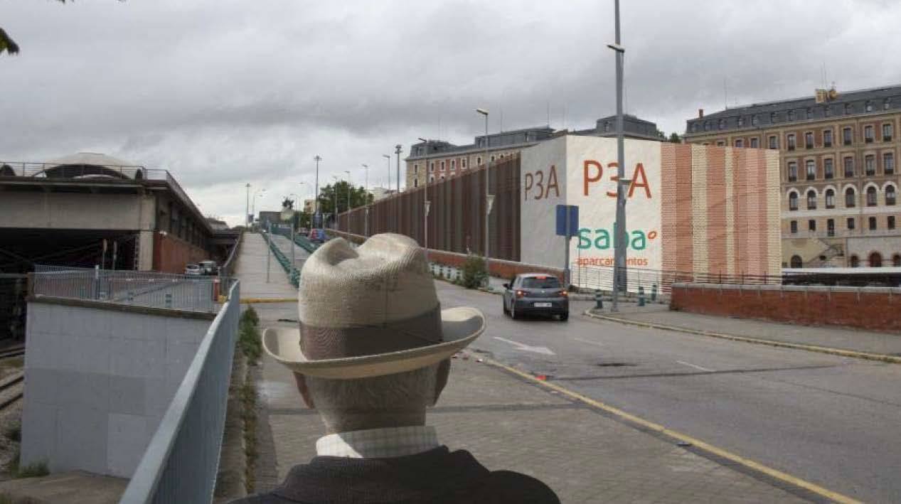 Infografía del aparcamiento P3 de Atocha