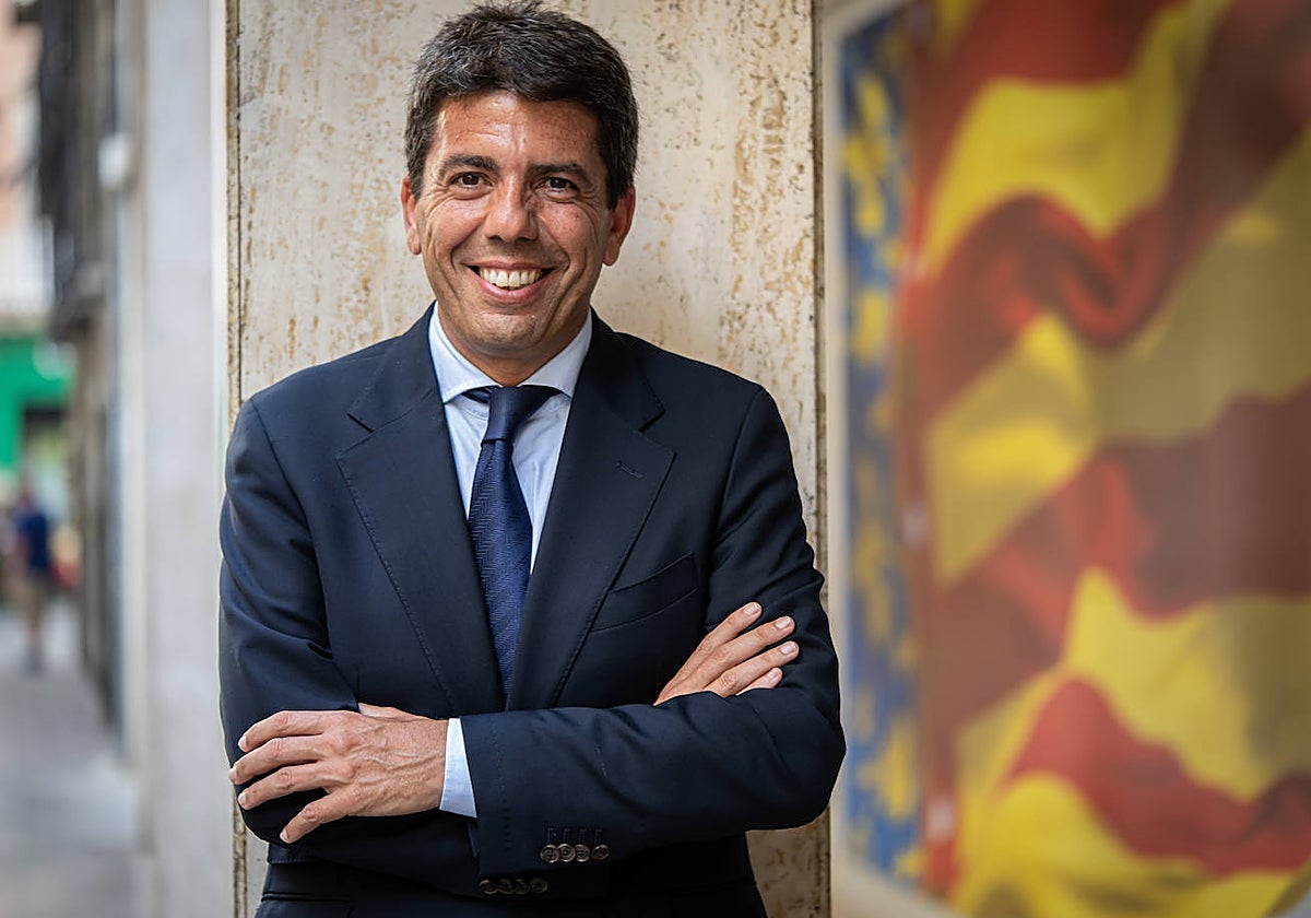 Imagen de archivo del futuro presidente de la Generalitat Valenciana, Carlos Mazón