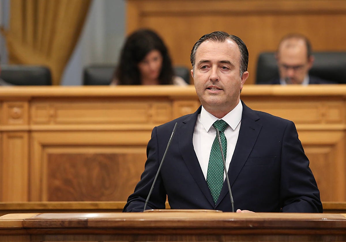 David Moreno, portavoz de Vox en las Cortes regionales