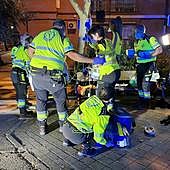 Detenido el novio de la mujer de 35 años apuñalada esta noche en Usera