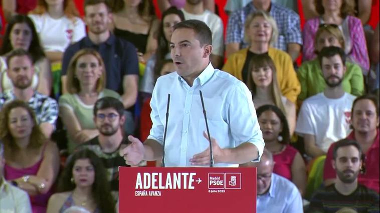 Lobato ironiza con que a Feijóo le "tiemblan las piernas" ante Sánchez: "Esta es y será la mejor"