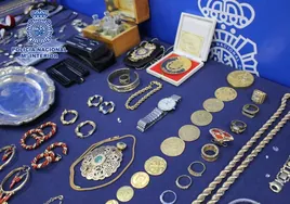 Cae una organización dedicada a la fundición de joyas provenientes de robos en viviendas