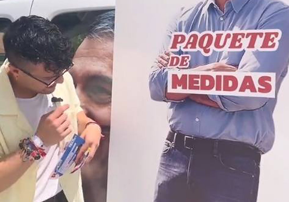 Xurxo Doval, secretario de Xuventudes Socialistas, protagoniza el vídeo