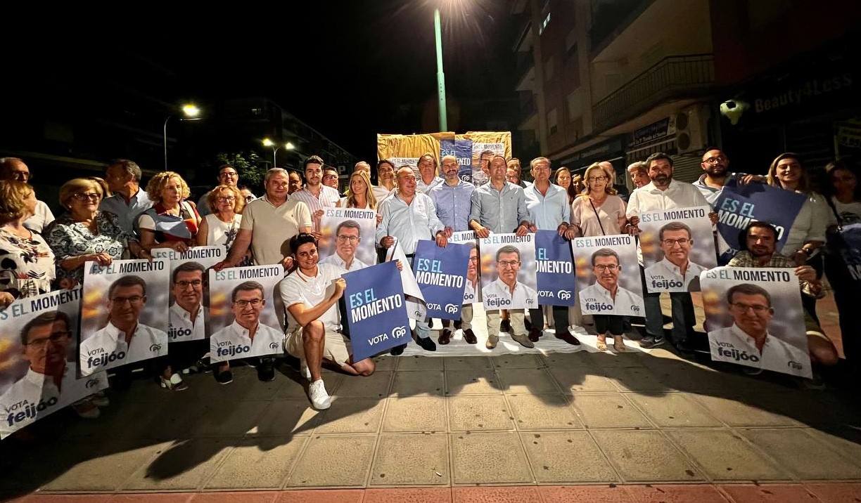 El inicio de la campaña electoral del 23J, en imágenes