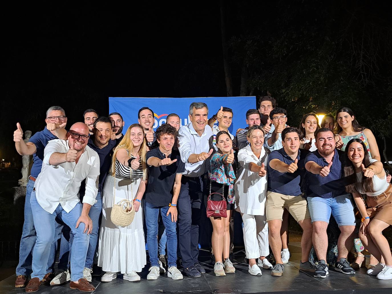 El inicio de la campaña electoral del 23J, en imágenes