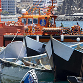 Rescatan a 80 personas que llevaban más de una semana en el mar en la Ruta Canaria