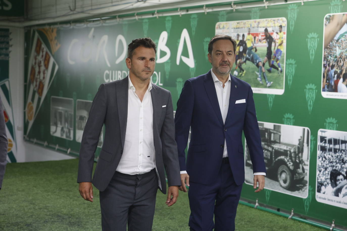 La presentación de Iván Ania como nuevo entrenador del Córdoba CF, en imágenes