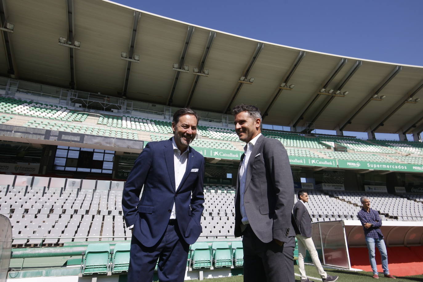 La presentación de Iván Ania como nuevo entrenador del Córdoba CF, en imágenes