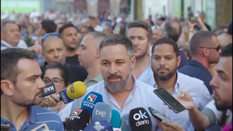 Abascal, a quienes acusan a Vox de censura: "Vamos a hacer lo que nos parezca"