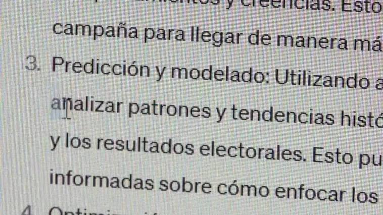 La IA desembarca en la campaña electoral