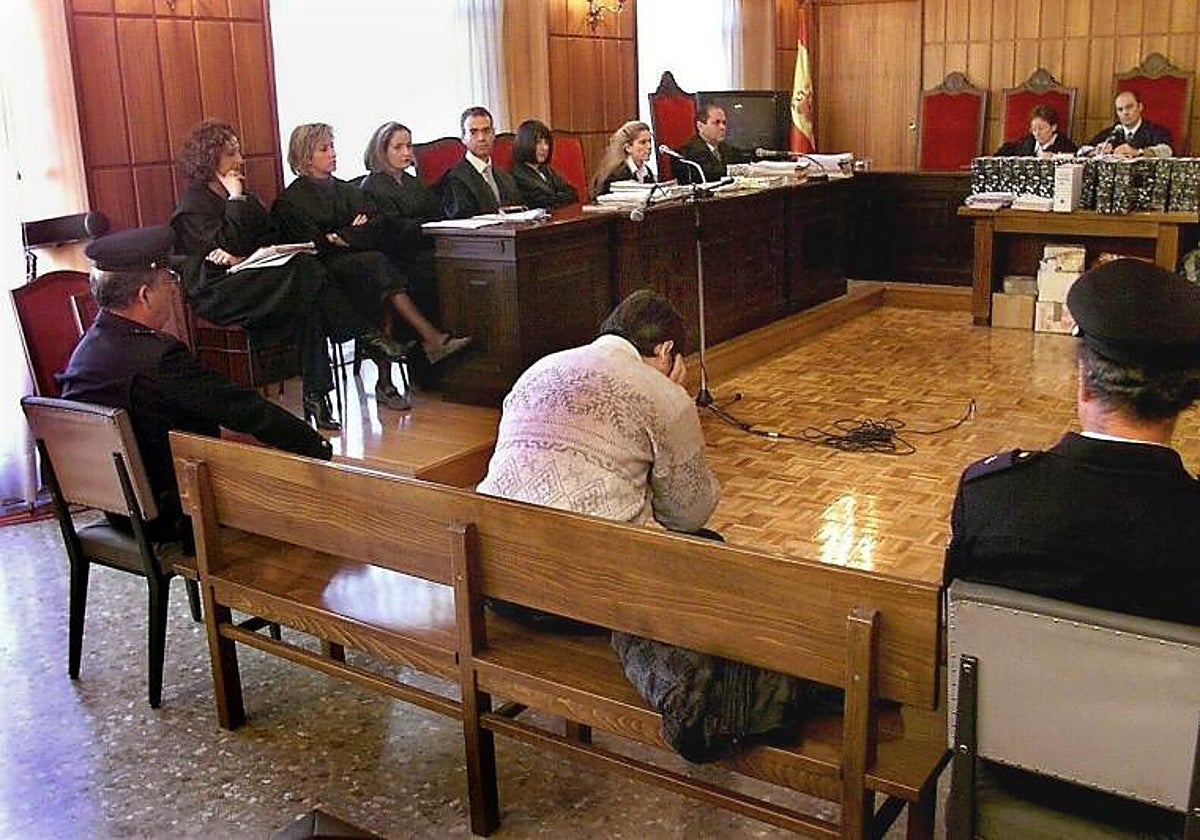 Imagen de archivo tomada durante el juicio por asesinato contra Joaquín Ferrandiz