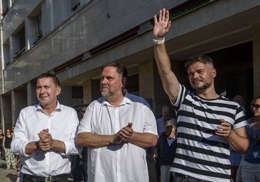 EH Bildu y ERC hacen gala de proyecto independentista para «frenar a la derecha»