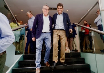 Mazón elogia el «triunfo de la serenidad» de Feijóo en el debate frente a la «histeria» de Sánchez
