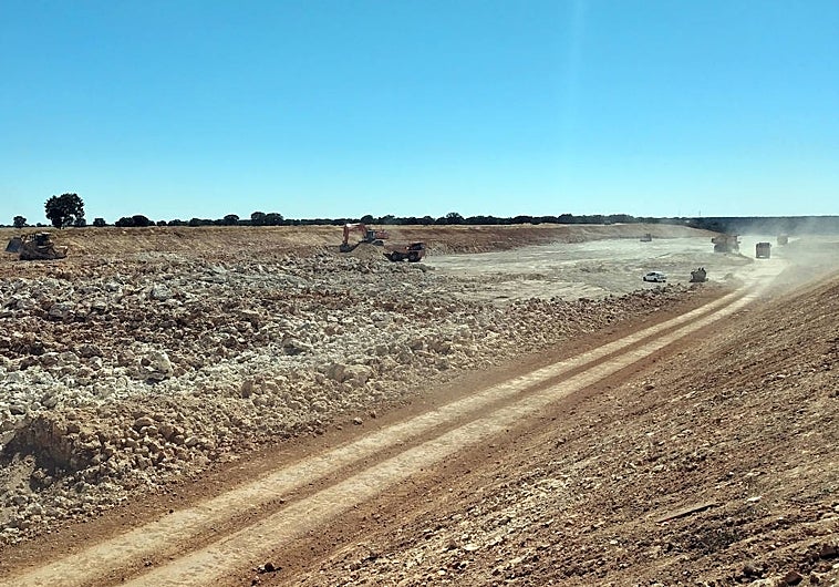 Obras de la A-11 entre Tudela de Duero y Quintanilla de Arriba en Valladolid