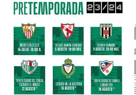 Calendario de partidos amistosos de pretemporada del Córdoba CF: fechas, horarios y dónde se jugarán