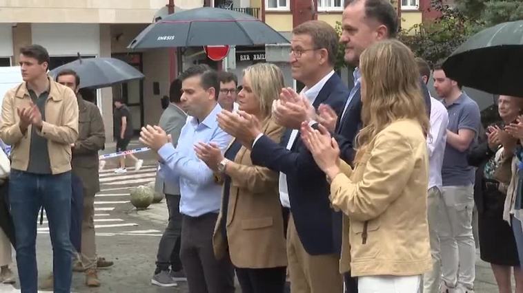 Feijóo participa en el homenaje a Miguel Ángel Blanco en Ermua (Vizcaya)