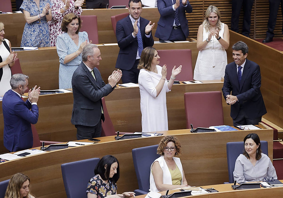 Sigue en directo la votación de la investidura de Mazón como presidente de la Generalitat Valenciana