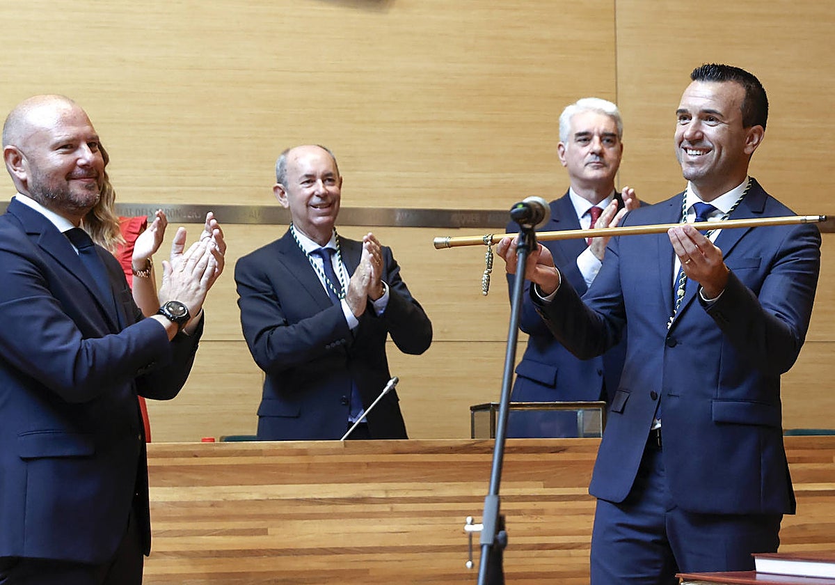 Imagen del nuevo presidente de la Diputación de Valencia, Vicente Mompó