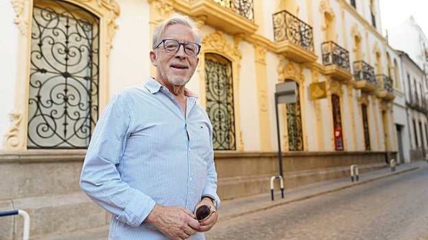 José María Gallardo, en una calle de Pozoblanco