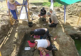 Campaña de excavaciones arqueológicas en el yacimiento de Guarrazar en Guadamur