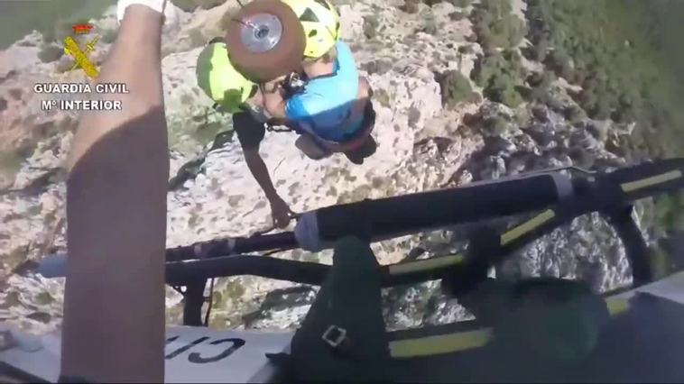 La Guardia Civil rescata a ocho personas en el torrente de Pareis y el Puig d'en Galileu