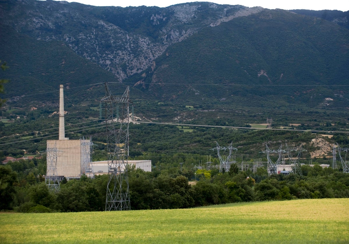 Imagen de archivo de la central nuclear de Garoña, en la provincia de Burgos