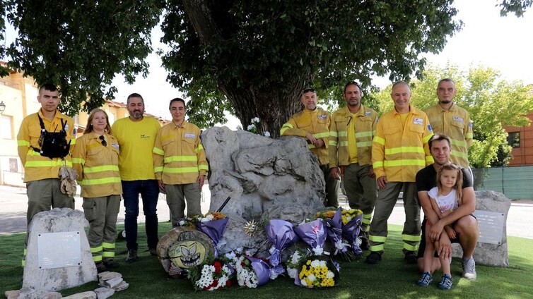 Homenaje a los 11 muertos del retén de Cogolludo en el 18º aniversario del fatal suceso