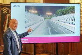 La remodelación del puente de Poniente prevé ensancharlo 3 metros para sumar un carril y mantener los de bici y bus-taxi