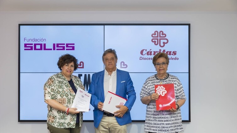 La Fundación Soliss ratifica su compromiso con el programa de empresas con corazón de Cáritas Diocesana de Toledo