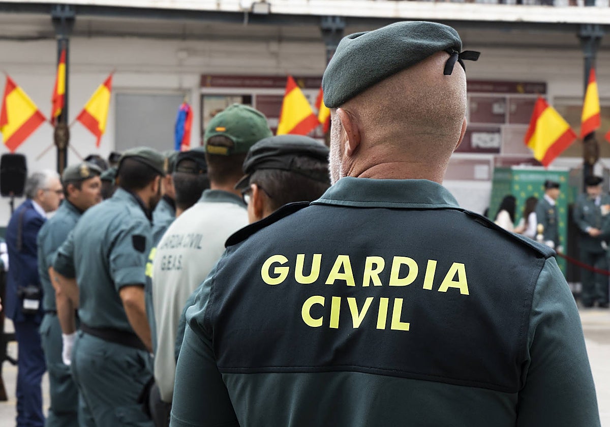 Imagen de archivo de un agente de la Guardia Civil