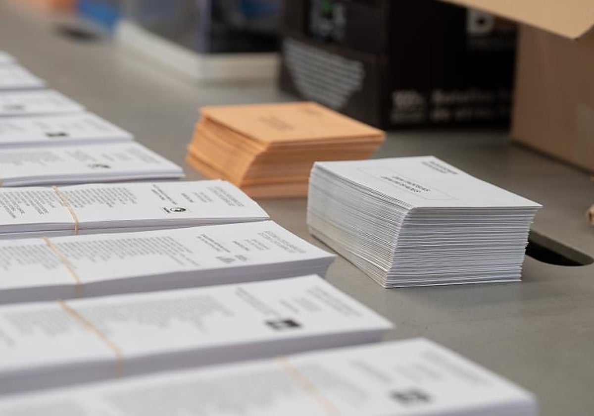 Papeletas elecciones: la diferencia entre las de color sepia y las blancas