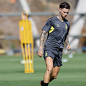 El jugador de la UD Las Palmas condenado por agredir a su novia, Joel Domínguez, no seguirá en el equipo