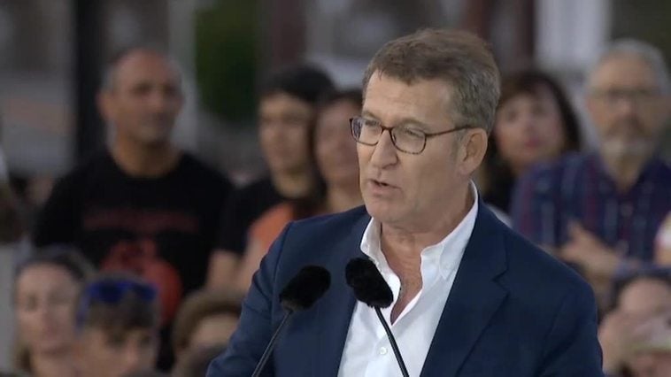 Núñez Feijóo: "No supieron llegar, no supieron estar y no saben irse"