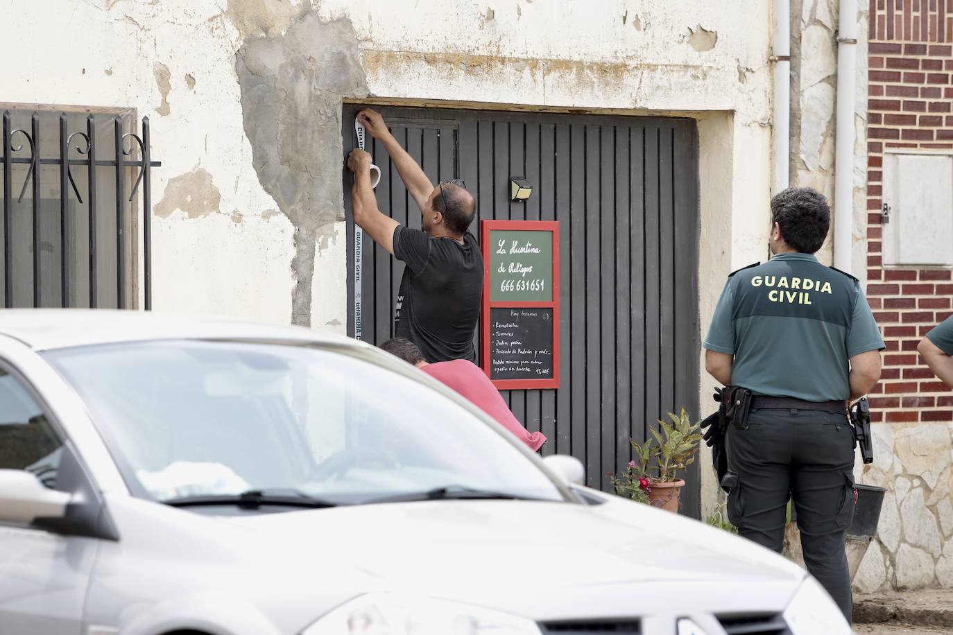 Vivienda de la mujer que ha sido hallada muerta con signos de violencia