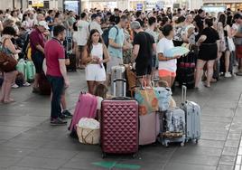 El corte de la circulación ferroviaria entre Madrid y Valencia en pleno 23J afecta a 11.800 pasajeros