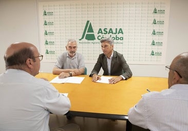 La Diputación de Córdoba y Asaja unen fuerzas para trabajar por la agricultura y ganadería de la provincia